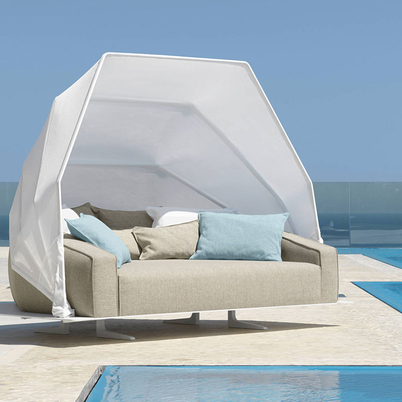  έπιπλα Sofa Bed εξωτερικού επαγγελματικού χώρου
